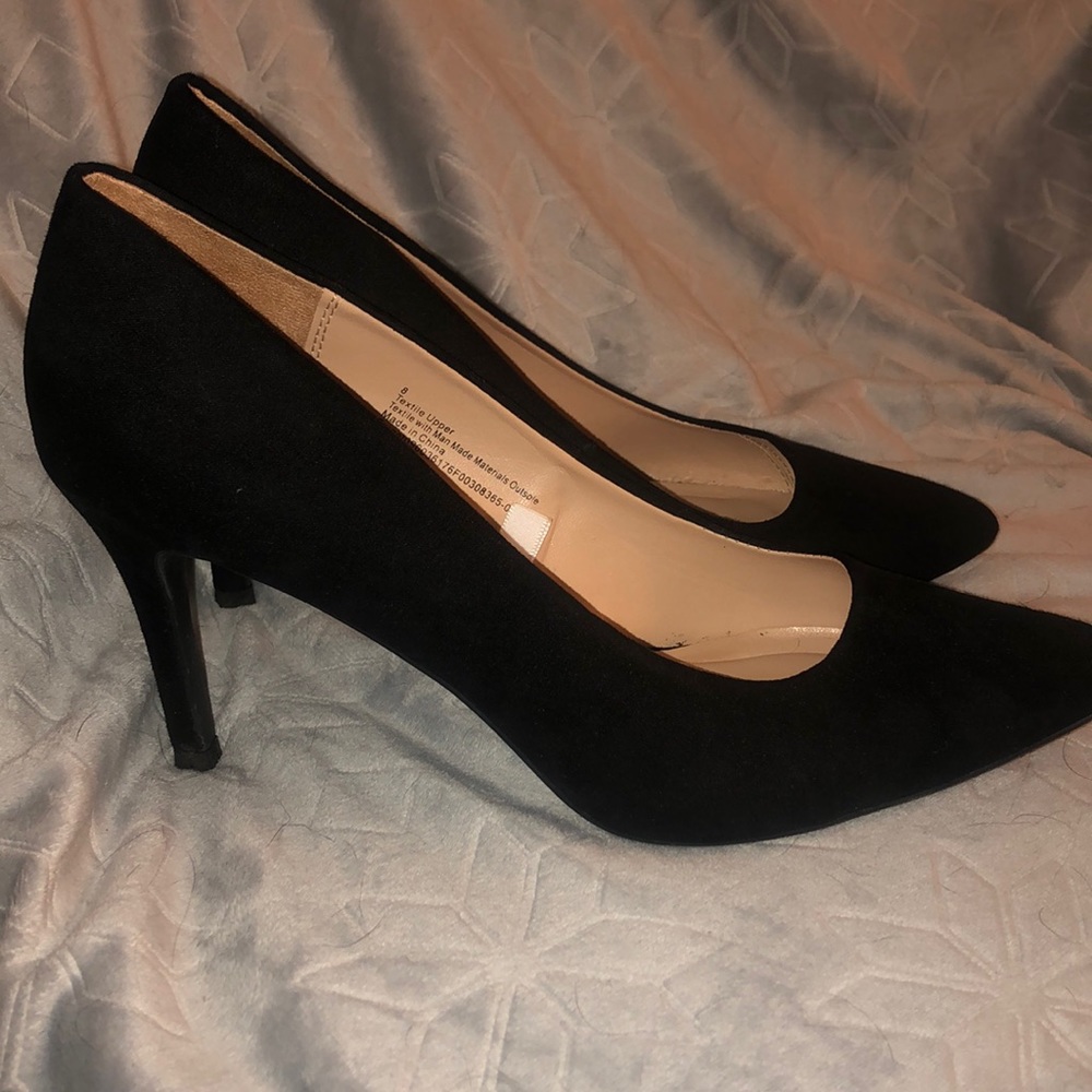 Black high heels